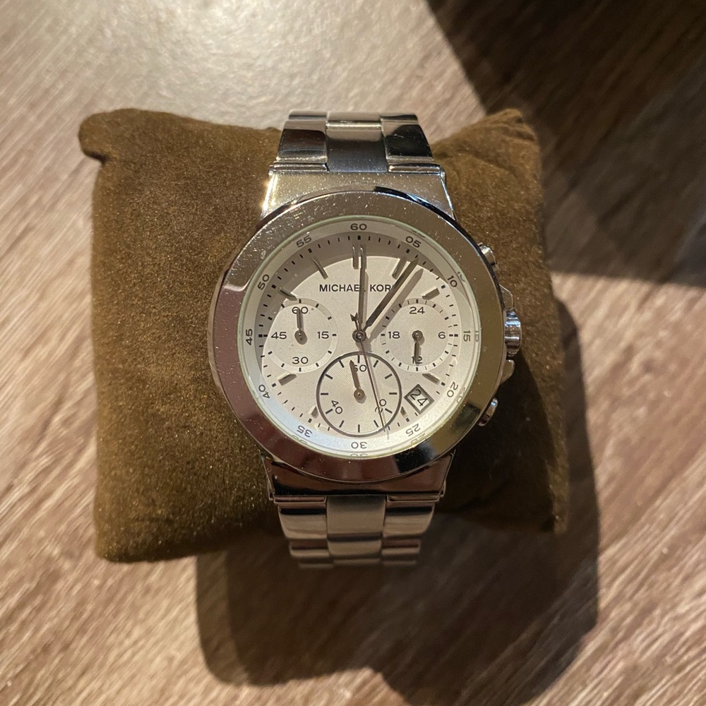 Silver Michael Kors watch